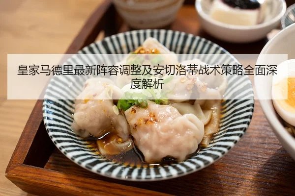 皇家马德里最新阵容调整及安切洛蒂战术策略全面深度解析